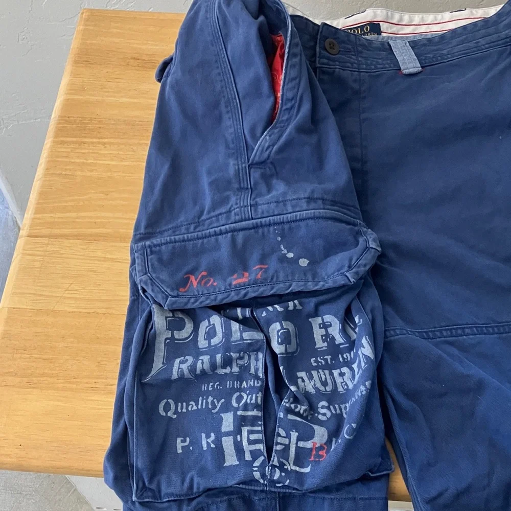 Ralph Lauren polo cargo shorts relaxed fit 38 - Picture 3 of 6